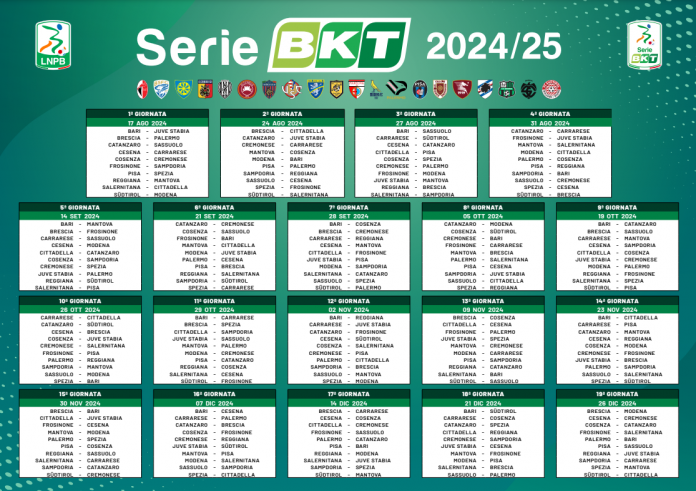 Palermo calendario 2024 2025