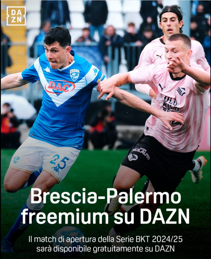 Brescia - Palermo DAZN