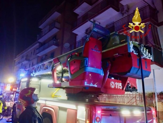 Incendio Passo di Rigano