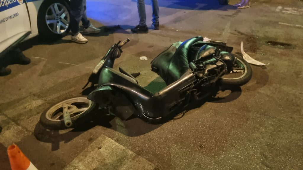 Incidente in via gaspare Palermo