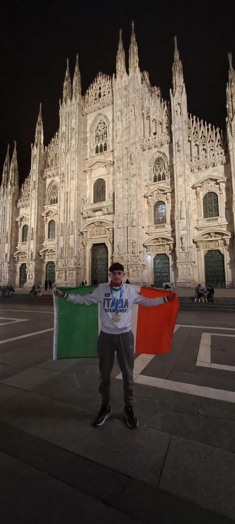 Taekwondo Giuseppe Rubino campione italiano 