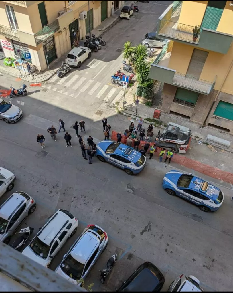 via gen. di maria proteste