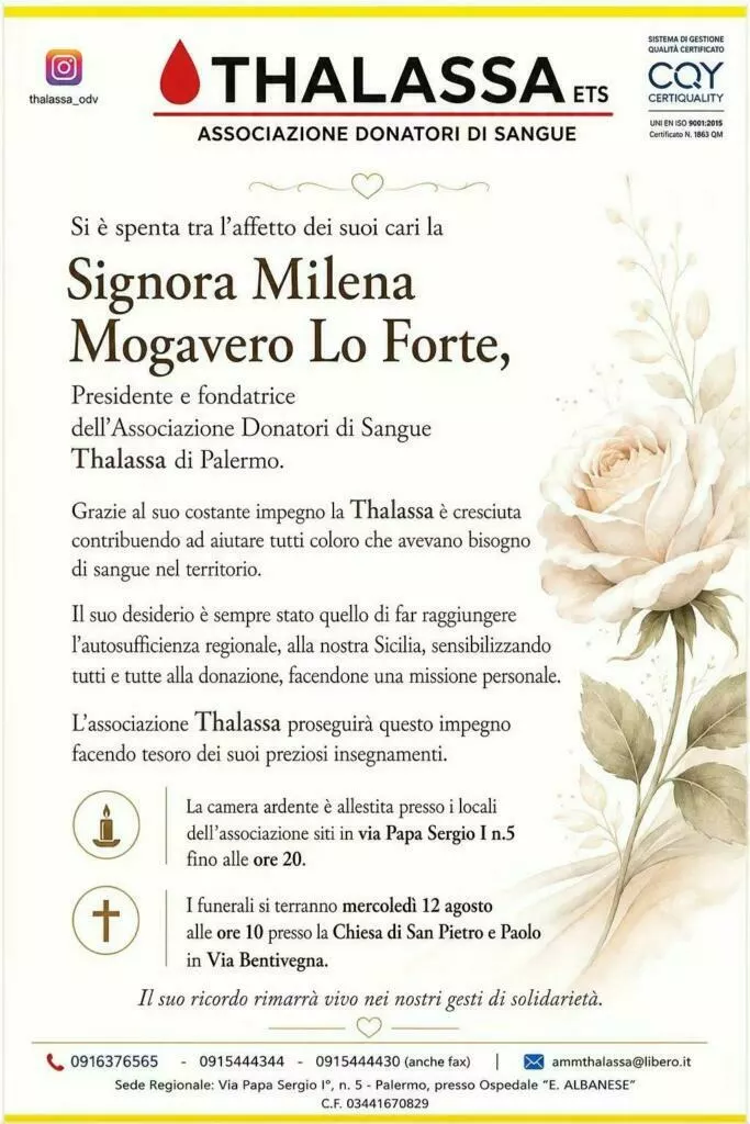 Thalassa milena mogavero