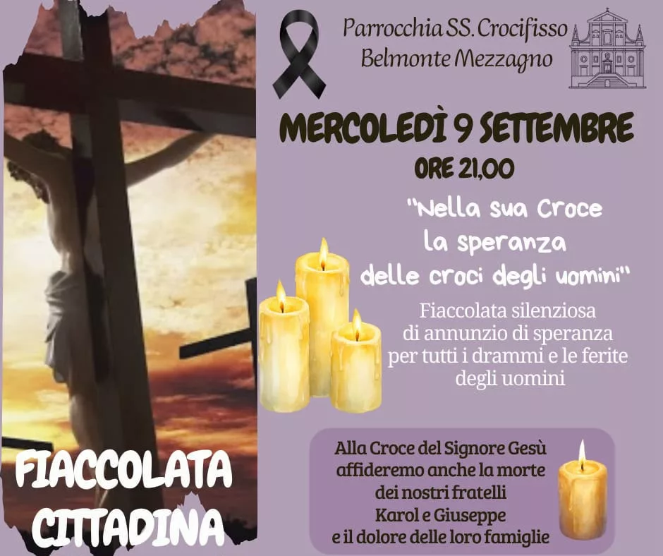 fiaccolata belmonte mezzagno